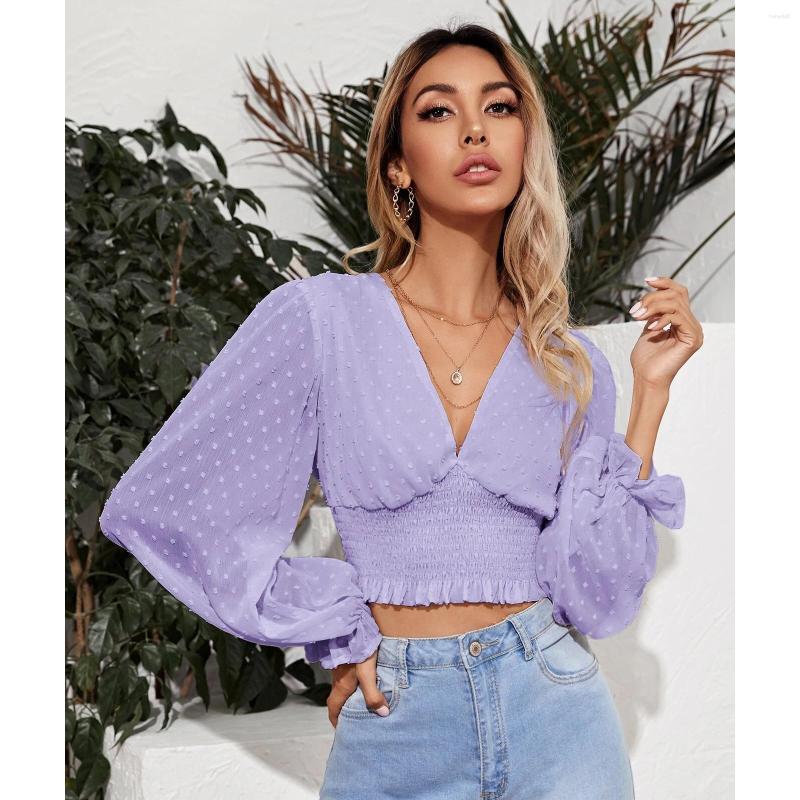 Women' Blouses Women Girl Full Lantern Sleeve Casual Blouse Shirts Sexy V Neck High Waist Short Tops Clothing, White
Women' Blouses Women Girl Full Lantern Sleeve Casual Blouse Shirts Sexy V Neck High Waist Short Tops Clothing, White