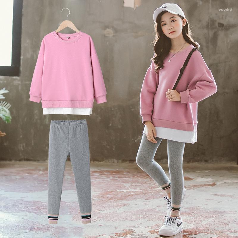 Clothing Sets Teen Girls Casual Clothes Set Autumn 2022 Sweatshirt And Slim Leggings Kids Korean Patchwork Two-Piece #1108
Clothing Sets Teen Girls Casual Clothes Set Autumn 2022 Sweatshirt And Slim Leggings Kids Korean Patchwork Two-Piece #1108