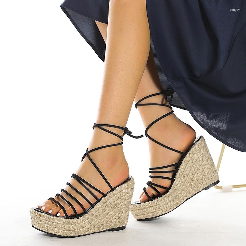 Sandals Round Toe Rattan Grass Rope Weave Hollow Narrowstraps Women's Summer Fashion Ankle Straps Gladiator Woman Shoe Cane, Black
Sandals Round Toe Rattan Grass Rope Weave Hollow Narrowstraps Women's Summer Fashion Ankle Straps Gladiator Woman Shoe Cane, Black