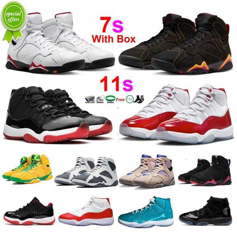 TOP Cardinal 7s Basketball Shoes Cherry 11s Bred Citrus 7 With Box Men Women Flint Sapphire Concord Georgetown Midnight Navy Pure Violet, Color-32
TOP Cardinal 7s Basketball Shoes Cherry 11s Bred Citrus 7 With Box Men Women Flint Sapphire Concord Georgetown Midnight Navy Pure Violet, Color-32