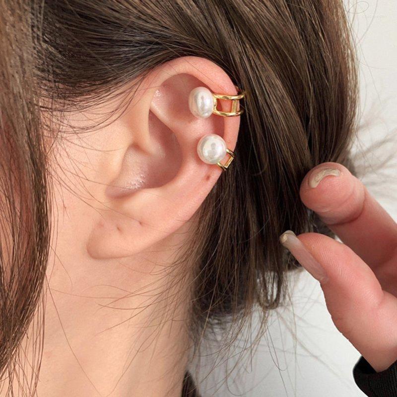 Backs Earrings Imixlot Fashion Natural Pearl Ear Cuff Double Layer Gold Non-Piercing Clips Fake Cartilage For Women Cuffs Jewelry
Backs Earrings Imixlot Fashion Natural Pearl Ear Cuff Double Layer Gold Non-Piercing Clips Fake Cartilage For Women Cuffs Jewelry