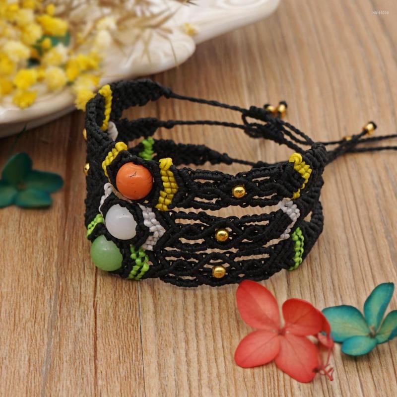 Charm Bracelets Simple Woven Cotton Rope String Bracelet With Color Beads Handmade Chains For Men Women Fashion Jewelry Accessories
Charm Bracelets Simple Woven Cotton Rope String Bracelet With Color Beads Handmade Chains For Men Women Fashion Jewelry Accessories