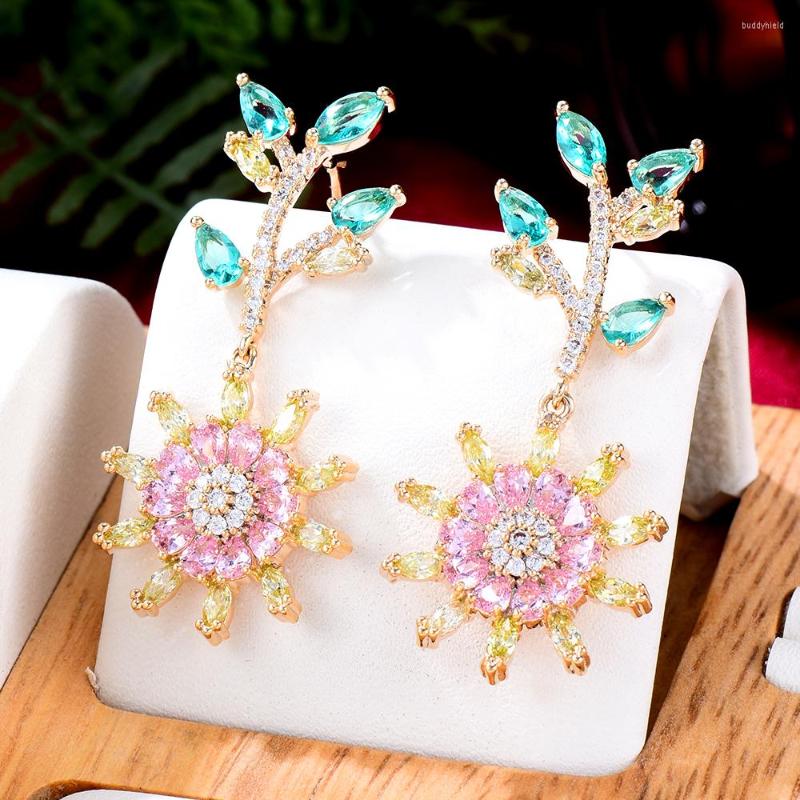 Dangle Earrings GODKI Trendy Sunflower For Women Wedding Miami Prong Cuban Chain Link Cubic Zirconia CZ Set Hip Hop Chains
Dangle Earrings GODKI Trendy Sunflower For Women Wedding Miami Prong Cuban Chain Link Cubic Zirconia CZ Set Hip Hop Chains