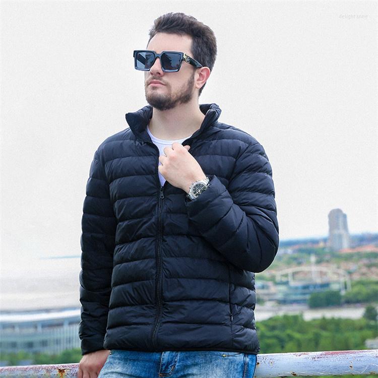 Men' Down Lightweight Jacket 2022 Autumn And Winter Tide Brand Short Fashion Large Size Hooded Thickened, Red - stand collar
Men' Down Lightweight Jacket 2022 Autumn And Winter Tide Brand Short Fashion Large Size Hooded Thickened, Red - stand collar