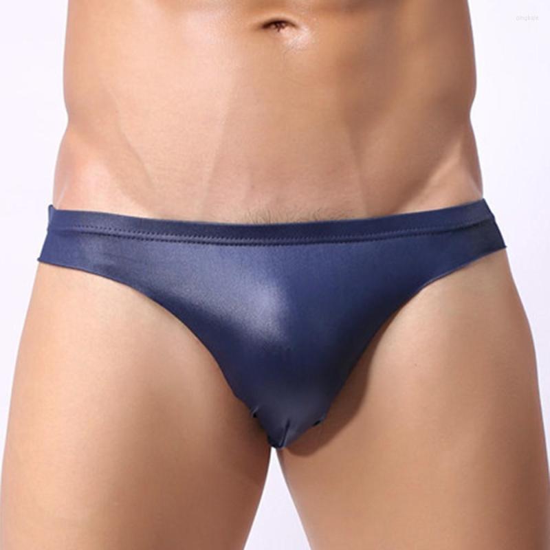 Underpants Sexy Men's Faux Leather Thong Low Wrist Underwear Mini Briefs Male Elastic Gay Lingerie Bikini, Black
Underpants Sexy Men's Faux Leather Thong Low Wrist Underwear Mini Briefs Male Elastic Gay Lingerie Bikini, Black