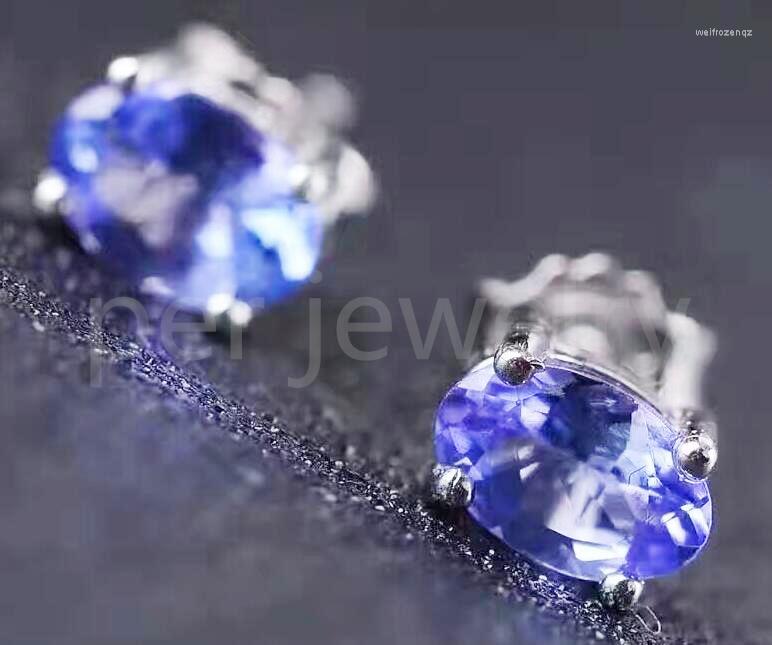 Stud Earrings Natural Tanzanite Earring 925 Sterling Silver 0.5ct 2pcs Gemstone For Men Or Women B962805
Stud Earrings Natural Tanzanite Earring 925 Sterling Silver 0.5ct 2pcs Gemstone For Men Or Women B962805