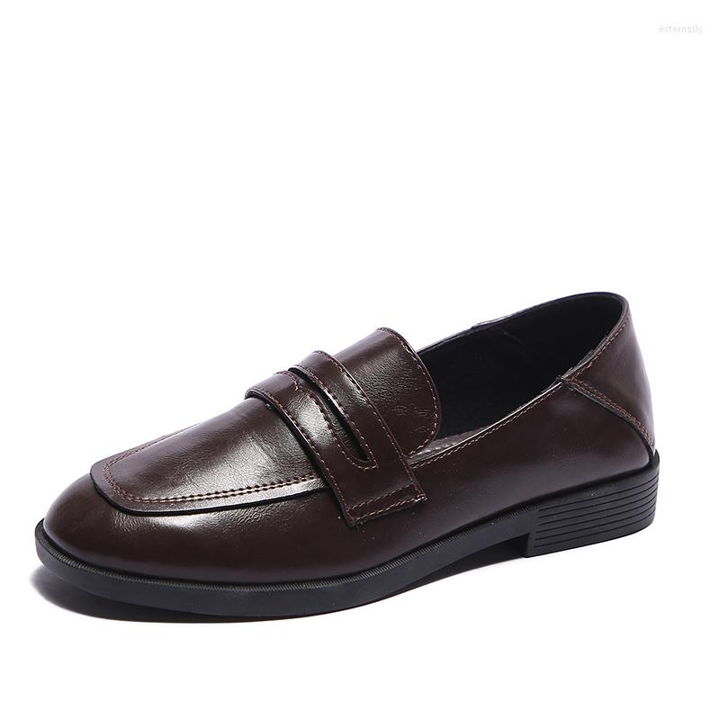 Dress Shoes Retro British Style Single 2022 Spring College Wild Comfortable Wear-resistant Solid Color Women's Loafers, Black
Dress Shoes Retro British Style Single 2022 Spring College Wild Comfortable Wear-resistant Solid Color Women's Loafers, Black