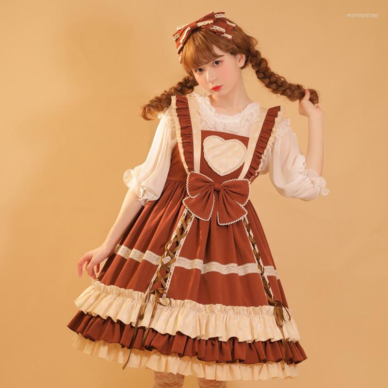 Casual Dresses 2022 Summer Bobo Milk Coffee Lolita Slip Dress Cotton Solid Color Sleeveless Bow Patchwork Belt Women Clothing
Casual Dresses 2022 Summer Bobo Milk Coffee Lolita Slip Dress Cotton Solid Color Sleeveless Bow Patchwork Belt Women Clothing
