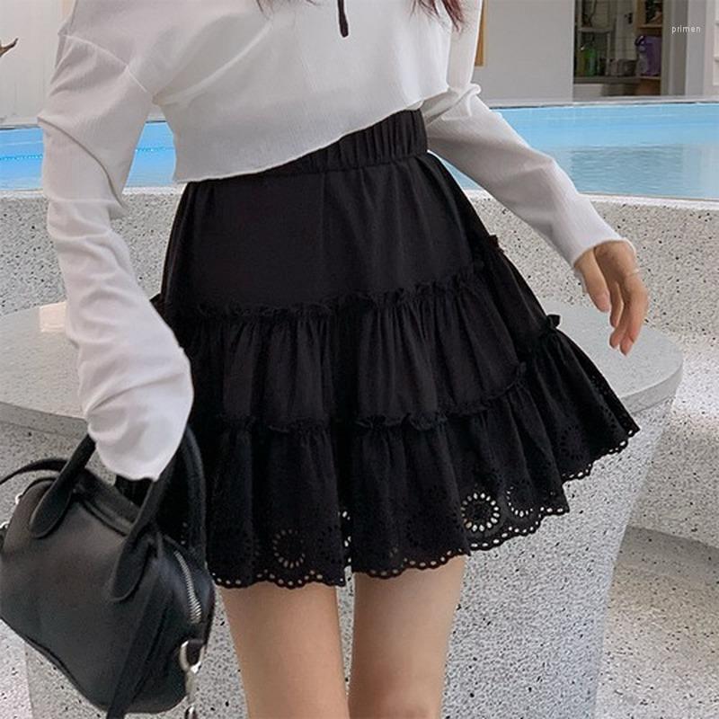 Skirts Summer Korean Style Women' Wear-reducing High-waisted Skirt Female French White Thin Poncho A-word College, Black skirt
Skirts Summer Korean Style Women' Wear-reducing High-waisted Skirt Female French White Thin Poncho A-word College, Black skirt