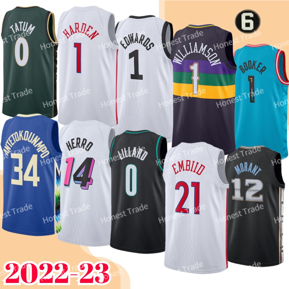 2022 23 New Basketball Jersey 12 Ja Morant Luka Doncic 34 Giannis Darius 10 Garland Booker Damian Harden 0 Jayson Tatum Mens Jerseys White, Men jersey
2022 23 New Basketball Jersey 12 Ja Morant Luka Doncic 34 Giannis Darius 10 Garland Booker Damian Harden 0 Jayson Tatum Mens Jerseys White, Men jersey