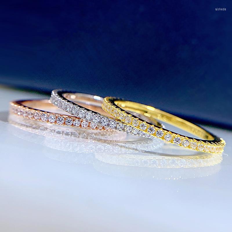 Wedding Rings Classic Custom Silver Color Eternity Ring Simulated Zircon Party Deputy Tail Anniversary Jewelry
Wedding Rings Classic Custom Silver Color Eternity Ring Simulated Zircon Party Deputy Tail Anniversary Jewelry