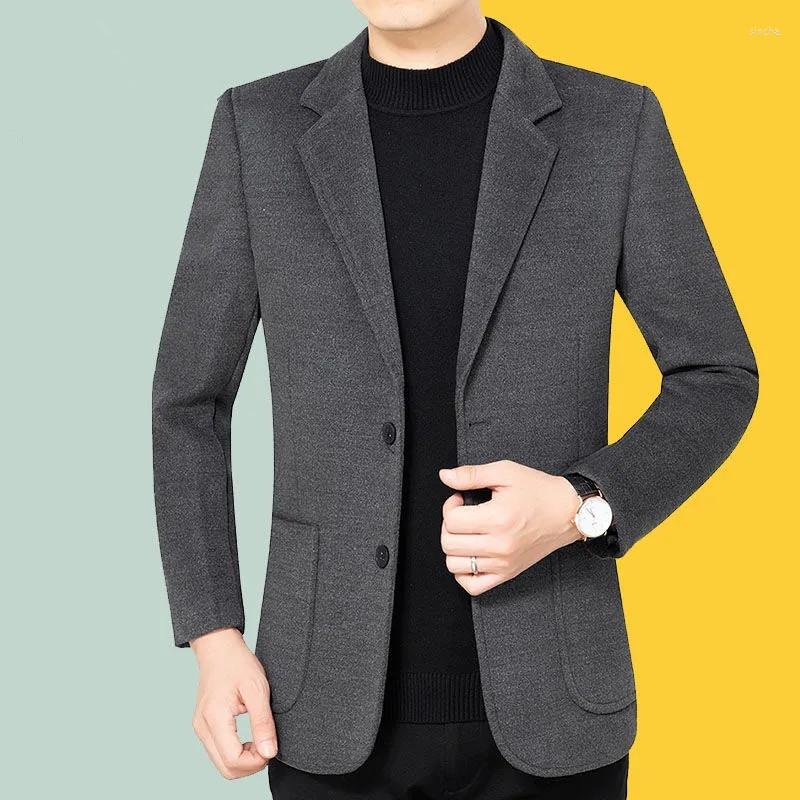 Men's Suits Woolen Suit Men Jacket Spring Autumn Fashion Single-Breasted Casual Blazers For Pocket Business Solid Ternos Para Hombre, Yellow
Men's Suits Woolen Suit Men Jacket Spring Autumn Fashion Single-Breasted Casual Blazers For Pocket Business Solid Ternos Para Hombre, Yellow