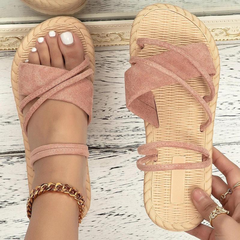 Sandals For Women Elastic Casual Bohemian Minimalist Strap Slides Beach Shoes Slippers, Beige
Sandals For Women Elastic Casual Bohemian Minimalist Strap Slides Beach Shoes Slippers, Beige