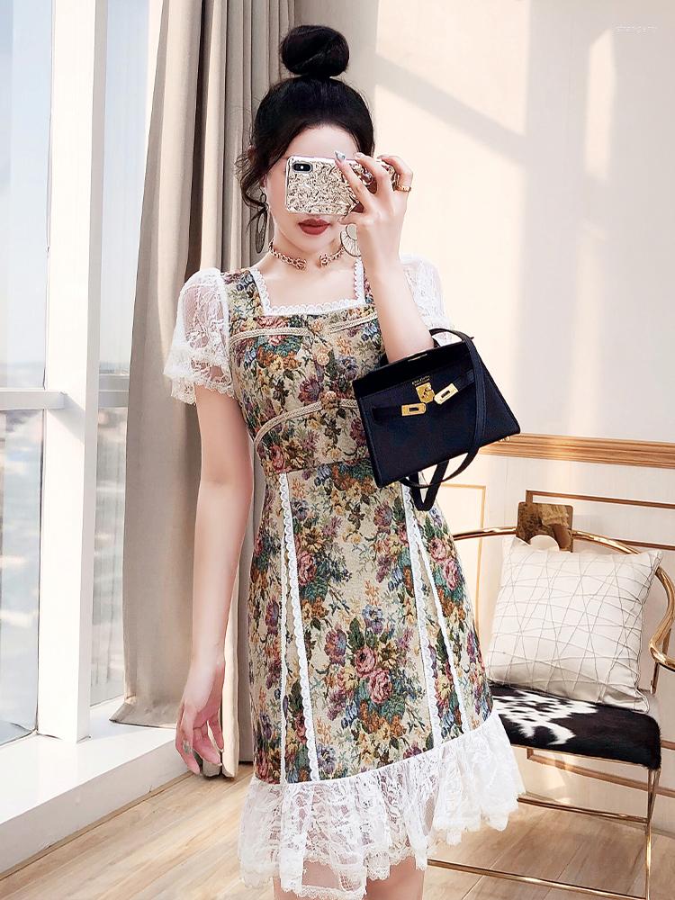 Party Dresses Delocah High Quality Summer Women Fashion Designer Mini Dress Short Sleeve Bow Lace Ruffles Hem Floral Printed Elegant, Multi
Party Dresses Delocah High Quality Summer Women Fashion Designer Mini Dress Short Sleeve Bow Lace Ruffles Hem Floral Printed Elegant, Multi