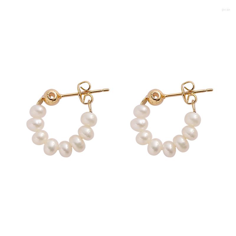 Hoop Earrings Lii Ji Real Pearl 14K Gold Filled No Fade For Women Wedding Jewelry Valentine's Day Gift
Hoop Earrings Lii Ji Real Pearl 14K Gold Filled No Fade For Women Wedding Jewelry Valentine's Day Gift