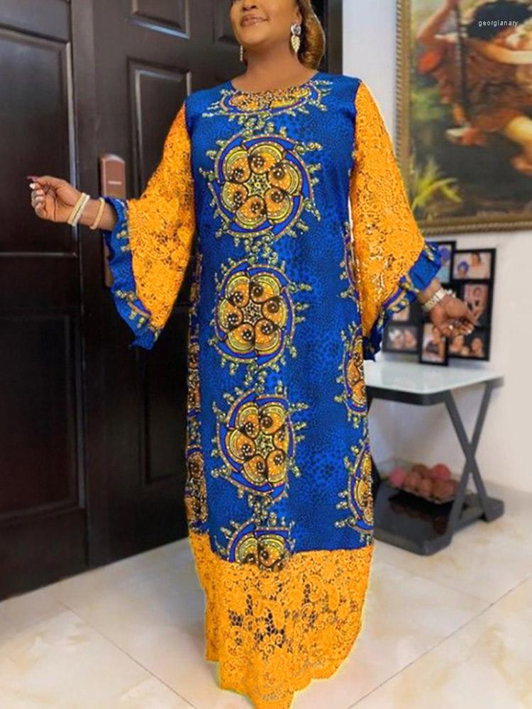 Casual Dresses VONDA Vintage 3/4 Sleeve Party Sundress Women Summer Crochet Patchwork Maxi Robe Printed Holiday Evening Oversized, Orange
Casual Dresses VONDA Vintage 3/4 Sleeve Party Sundress Women Summer Crochet Patchwork Maxi Robe Printed Holiday Evening Oversized, Orange