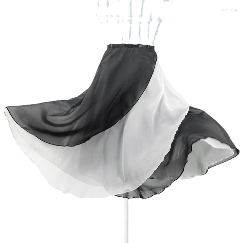Stage Wear Girls 2 Layers Skirts Long Wrap Ballet Skirt Women Lyrical Chiffon Dress Ladies Two Double Color Dance, Burgundy
Stage Wear Girls 2 Layers Skirts Long Wrap Ballet Skirt Women Lyrical Chiffon Dress Ladies Two Double Color Dance, Burgundy