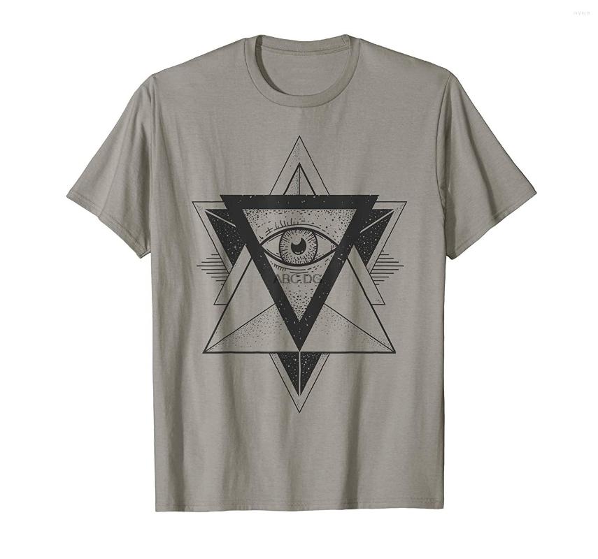 Men's T Shirts All Seeing Eye Geometric Triangles In Dot Work Style T-Shirt, Men-white
Men's T Shirts All Seeing Eye Geometric Triangles In Dot Work Style T-Shirt, Men-white
