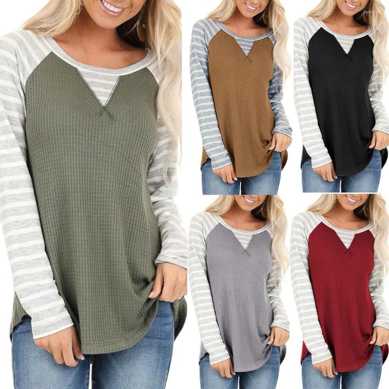 Women's T Shirts Workout Large Womens Patchwork Long Sleeve Pullover Round Neck Striped Print Tops Women Work Out, Army green
Women's T Shirts Workout Large Womens Patchwork Long Sleeve Pullover Round Neck Striped Print Tops Women Work Out, Army green