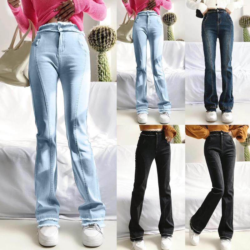 Women's Jeans Pinstripe Pants Women Casual 2022 Women's High Elastic Waist Trousers Slim Fit Hip Sexy For
Women's Jeans Pinstripe Pants Women Casual 2022 Women's High Elastic Waist Trousers Slim Fit Hip Sexy For