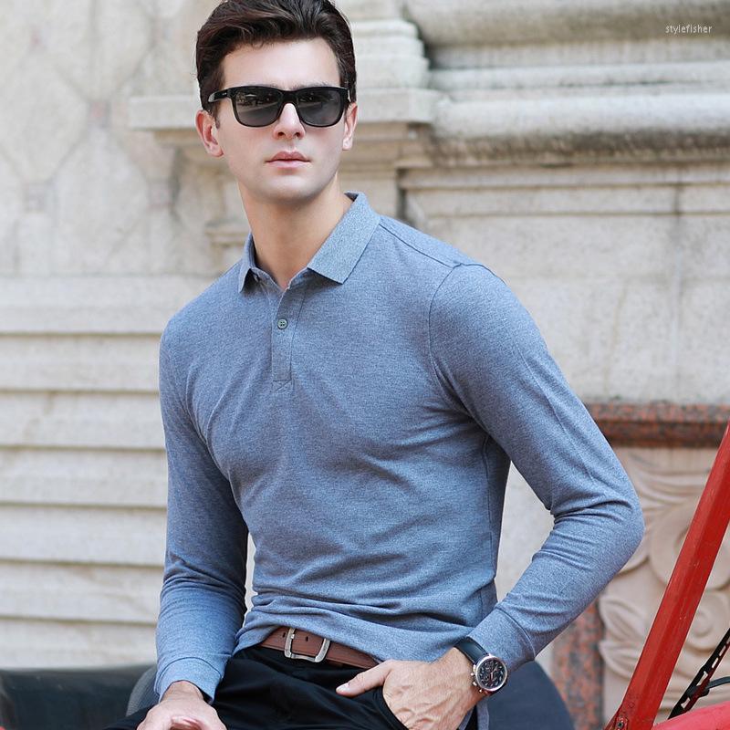 Men' Polos Solid Business Polo Shirt Men Casual Slim Fit Long Sleeve Autumn Winter Shirts Anti-Pilling Para Hombre, Black
Men' Polos Solid Business Polo Shirt Men Casual Slim Fit Long Sleeve Autumn Winter Shirts Anti-Pilling Para Hombre, Black