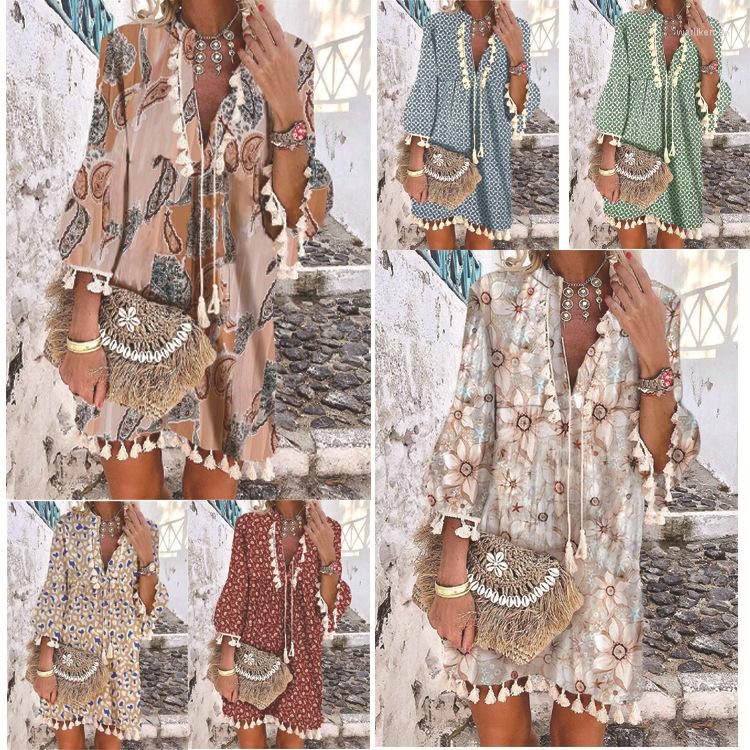 Casual Dresses Tassel Sexy Boho Long Dress Women Lace Fall Solid Hollow Out V-Neck Bohemian Flower Vestidos
Casual Dresses Tassel Sexy Boho Long Dress Women Lace Fall Solid Hollow Out V-Neck Bohemian Flower Vestidos
