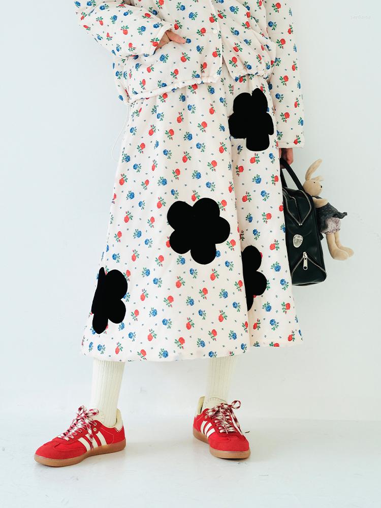 Skirts Imakokoni Original Design Floral Elastic Waist Skirt Casual Trend Print A-line Women' Dress, Beige
Skirts Imakokoni Original Design Floral Elastic Waist Skirt Casual Trend Print A-line Women' Dress, Beige