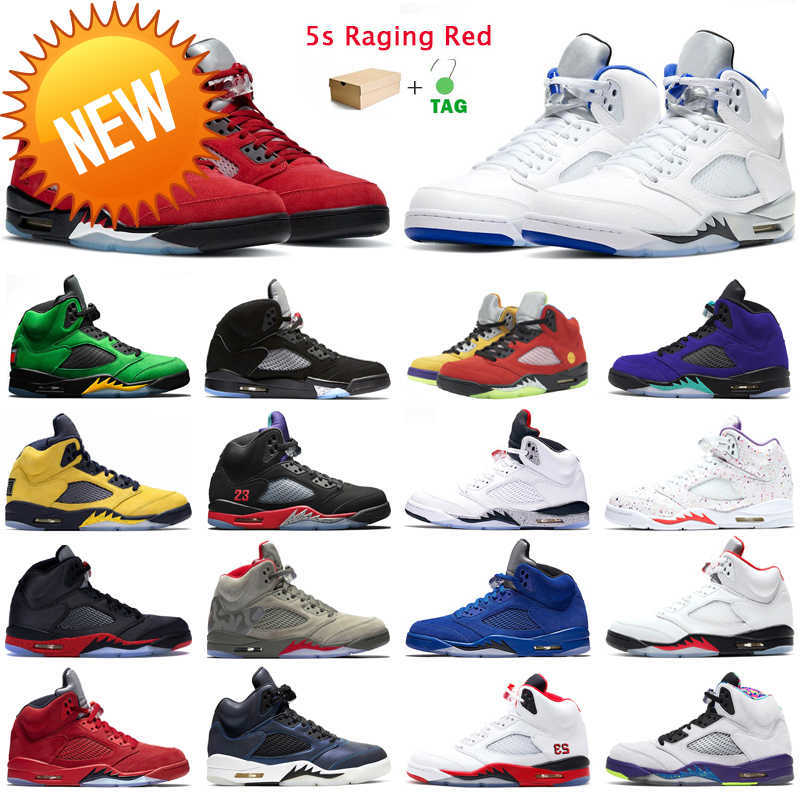 NEW 5s Raging Red Mens Basketball Shoes Jumpman 5 Hyper Royal OG Black Metallic Blue suede International Flight Men Trainers Outdoor Sports, Michigan inspire
NEW 5s Raging Red Mens Basketball Shoes Jumpman 5 Hyper Royal OG Black Metallic Blue suede International Flight Men Trainers Outdoor Sports, Michigan inspire