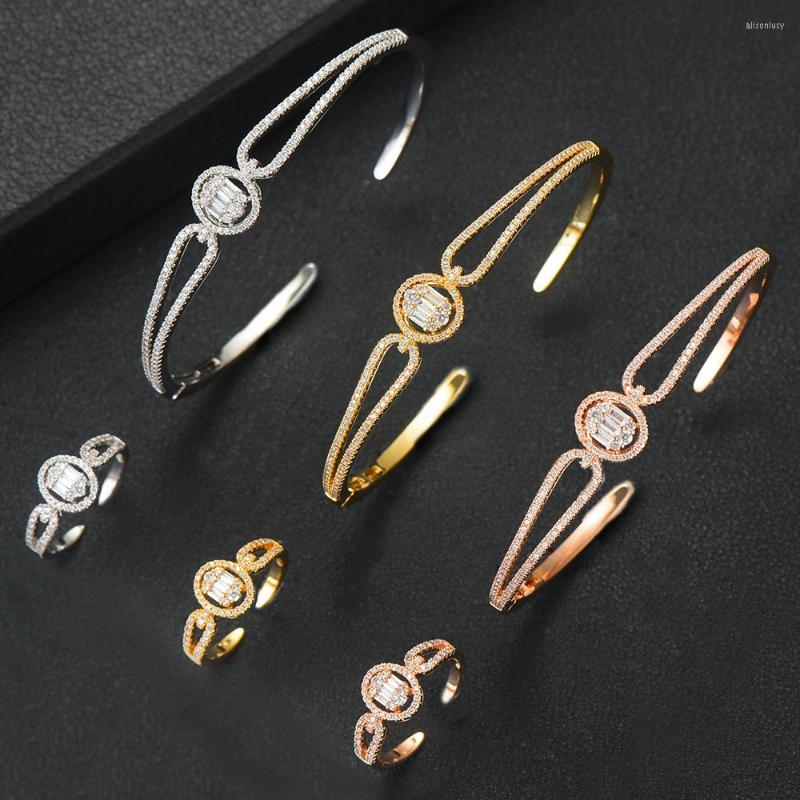 Necklace Earrings Set Missvikki Romantic Bangle Ring Sets For Women Wedding Dubai Bridal Aretes De Mujer Modernos, Picture shown
Necklace Earrings Set Missvikki Romantic Bangle Ring Sets For Women Wedding Dubai Bridal Aretes De Mujer Modernos, Picture shown