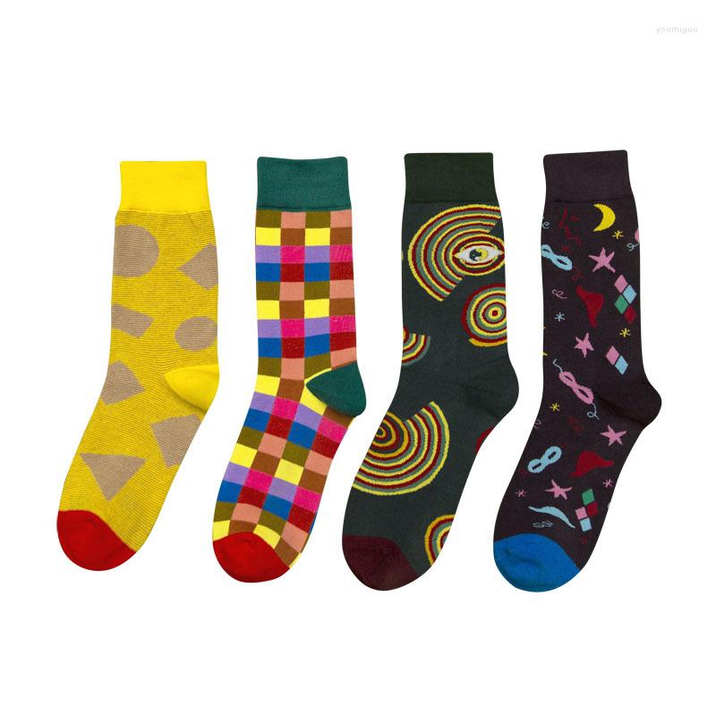 Men's Socks Funny Happy Fine Paragraph Diamond Pattern Argyle Three-dimensional Tube Geometric Combed Cotton Sock EU 41-46 Meias, 44
Men's Socks Funny Happy Fine Paragraph Diamond Pattern Argyle Three-dimensional Tube Geometric Combed Cotton Sock EU 41-46 Meias, 44