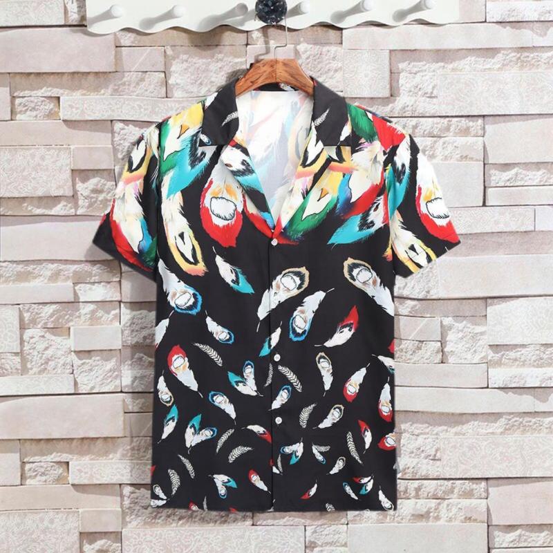 Men's Casual Shirts Men Shirt Contrast Colors Cardigan Short Sleeves Printed Turn-down Collar Summer For 2022 Camisa Masculina, Black
Men's Casual Shirts Men Shirt Contrast Colors Cardigan Short Sleeves Printed Turn-down Collar Summer For 2022 Camisa Masculina, Black