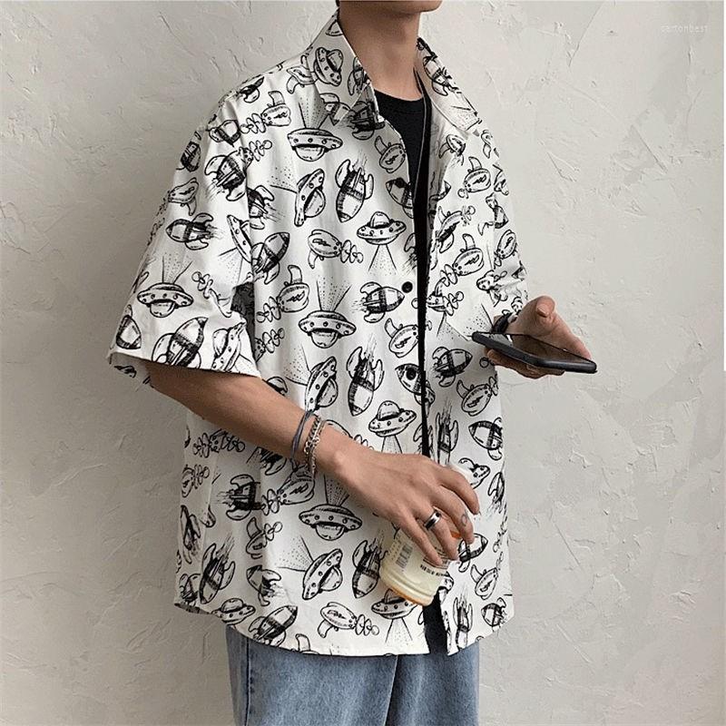 Men's Casual Shirts For Men Short Sleeve White Green Fashion Youth 2022 Japan Style Summer Daily Print
Men's Casual Shirts For Men Short Sleeve White Green Fashion Youth 2022 Japan Style Summer Daily Print