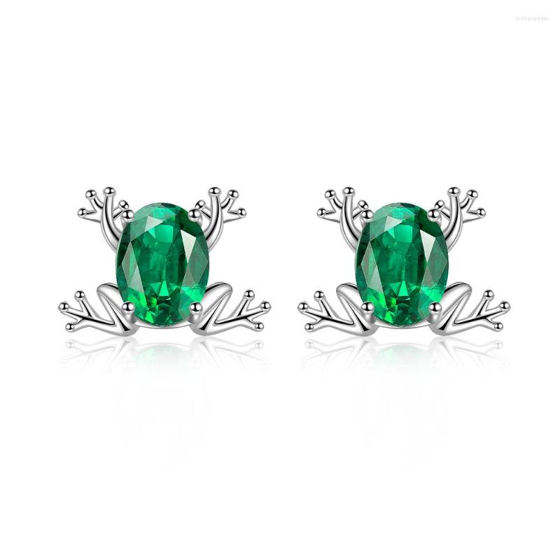 Stud Earrings 925-Sterling-Silver Cute Animal Frog Earrings-Hypoallergenic With Green Zircon Birthday Gifts Jewelry For Women Teen Girls
Stud Earrings 925-Sterling-Silver Cute Animal Frog Earrings-Hypoallergenic With Green Zircon Birthday Gifts Jewelry For Women Teen Girls