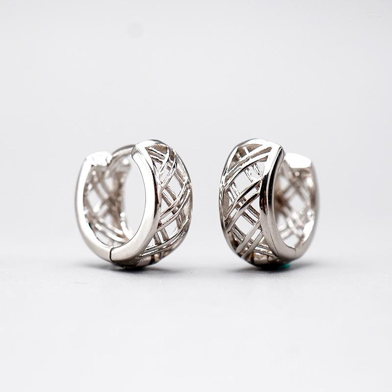 Hoop Earrings REETI 925 Sterling Silver Hollow Out For Women Fashion Personality Couple Small Contracted
Hoop Earrings REETI 925 Sterling Silver Hollow Out For Women Fashion Personality Couple Small Contracted