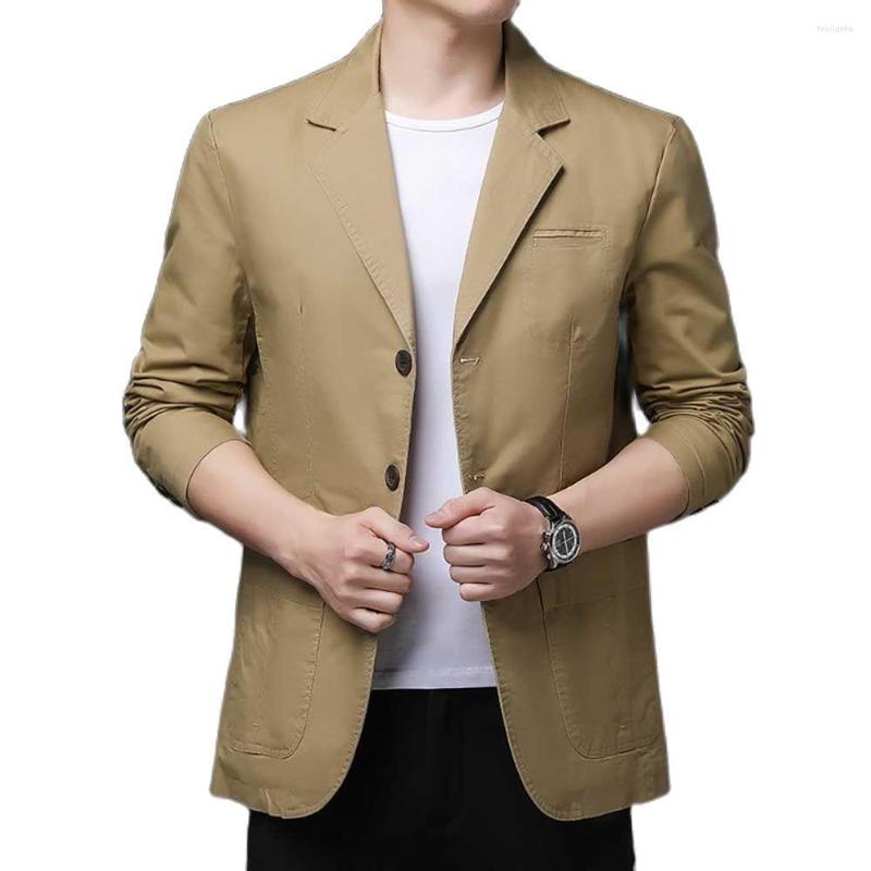 Men's Suits Fashion Leisure Cotton Blazer Men Casual Suit Jacket Office Business Coat Streetwear Clothing, Khaki
Men's Suits Fashion Leisure Cotton Blazer Men Casual Suit Jacket Office Business Coat Streetwear Clothing, Khaki