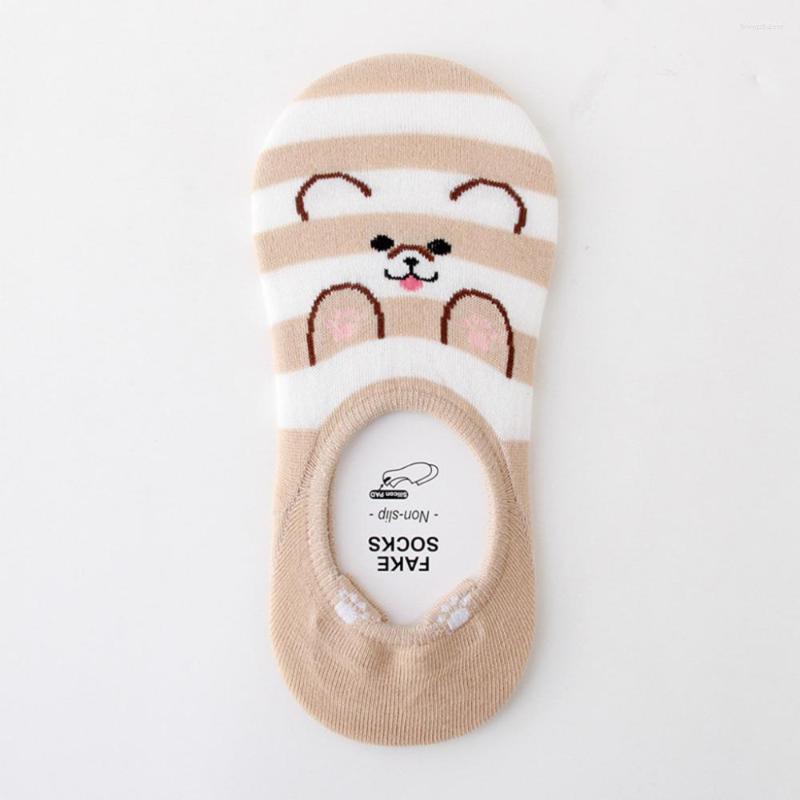 Men's Socks 1 Pair Women Cotton Animal Character Print Women's Winter Boat Y919, Co