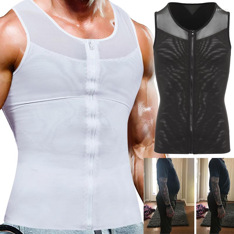 Men' Body Shapers Mens Compression Shirt Belly Slimming Shaper Waist Trainer Vest Sleeveless Zipper Undershirt Tank Top Shapewear For
Men' Body Shapers Mens Compression Shirt Belly Slimming Shaper Waist Trainer Vest Sleeveless Zipper Undershirt Tank Top Shapewear For