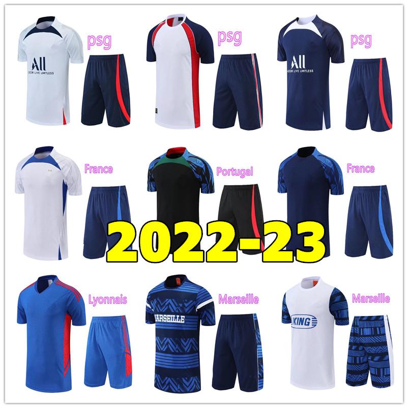 2022 2023 french 2 stars Short sleeve training jerseys set Cropped trousers MBAPPE tracksuit 22 23 3/4 pants football uniform sets
2022 2023 french 2 stars Short sleeve training jerseys set Cropped trousers MBAPPE tracksuit 22 23 3/4 pants football uniform sets