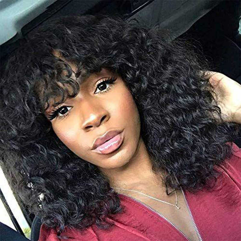 Lace Wigs Brown Deep Water Wave for Black Women Brazilian Curly Short Bob Wig with Bangs Human Hair 221212, Ombre color
Lace Wigs Brown Deep Water Wave for Black Women Brazilian Curly Short Bob Wig with Bangs Human Hair 221212, Ombre color