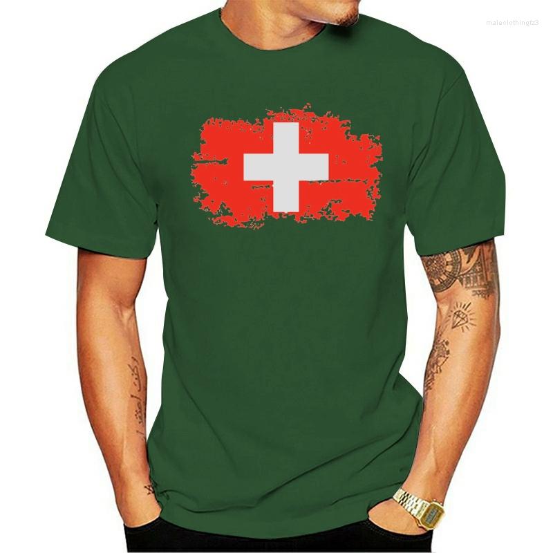 Men' T Shirts SdyeT.Sty Men T-shirt Fashion Nostalgic Switzerland National Flag Tops Short Sleeve Hipster Tee, White
Men' T Shirts SdyeT.Sty Men T-shirt Fashion Nostalgic Switzerland National Flag Tops Short Sleeve Hipster Tee, White
