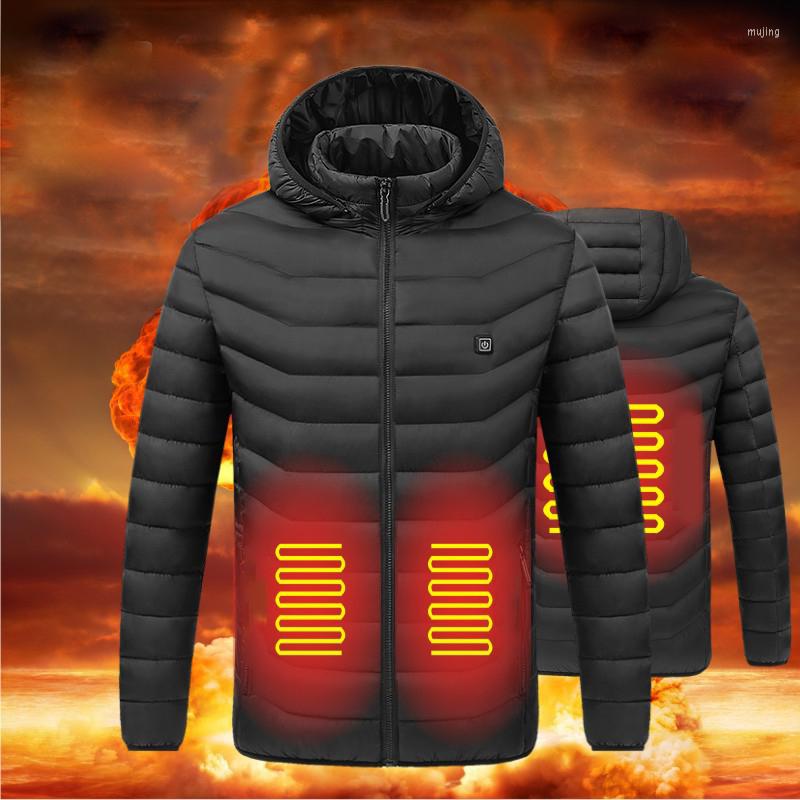 Men' Down USB Heating Men Cotton Clothing Winter Smart Constant Temperature Heated Outdoor Parkas Jacket Male Solid Color Hooded Warm Coat, Njr21 red
Men' Down USB Heating Men Cotton Clothing Winter Smart Constant Temperature Heated Outdoor Parkas Jacket Male Solid Color Hooded Warm Coat, Njr21 red