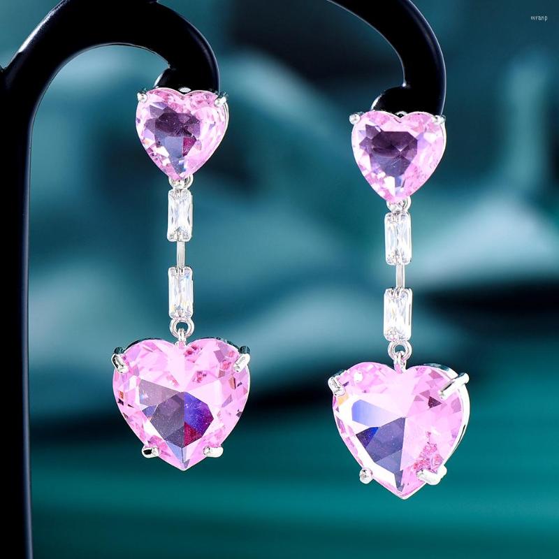 Dangle Earrings GODKI Romantic GREEN Heart For Women Wedding Party Cubic Zircon Dubai Bridal Jewelry Boucle D'oreille 2022
Dangle Earrings GODKI Romantic GREEN Heart For Women Wedding Party Cubic Zircon Dubai Bridal Jewelry Boucle D'oreille 2022