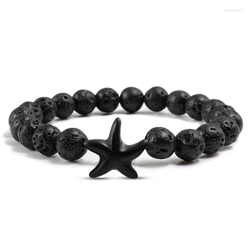 Strand Vintage Boho Starfish Beads Bracelets Charm Women Natural Volcanic Stone Bracelet Men's Handmade Yoga Prayer Jewelry Gift
Strand Vintage Boho Starfish Beads Bracelets Charm Women Natural Volcanic Stone Bracelet Men's Handmade Yoga Prayer Jewelry Gift