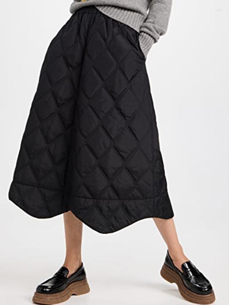 Skirts Women Argyle Mid-length Skirt Fashion Black High Waist Classic A-line Female Elastic Jupe 2022 Early Autumn
Skirts Women Argyle Mid-length Skirt Fashion Black High Waist Classic A-line Female Elastic Jupe 2022 Early Autumn
