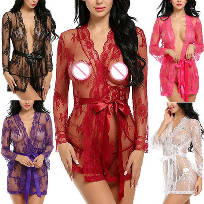 Women' Sleepwear Top Fashion Women' Explosive Lace Robe Sexy Bathrobe Multi-Color Multi-Yard European And American Erotic Lingerie, Black
Women' Sleepwear Top Fashion Women' Explosive Lace Robe Sexy Bathrobe Multi-Color Multi-Yard European And American Erotic Lingerie, Black