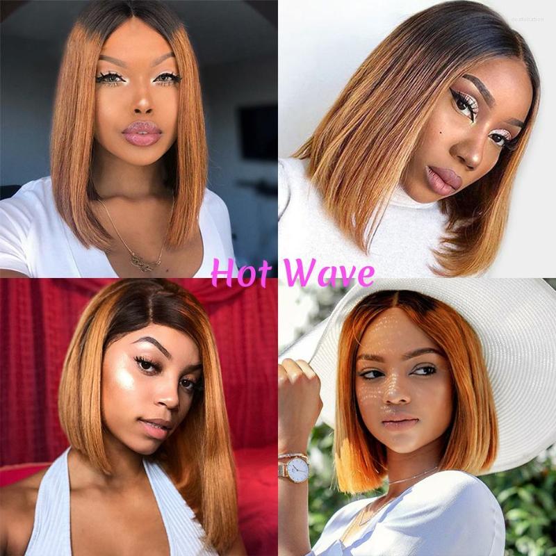 Wave 1B/30 Ombre Highlight Short Bob Wig Lace Closure Brazilian Straight Transparent 13x4 Frontal Human Hair Wigs, Natural black
Wave 1B/30 Ombre Highlight Short Bob Wig Lace Closure Brazilian Straight Transparent 13x4 Frontal Human Hair Wigs, Natural black