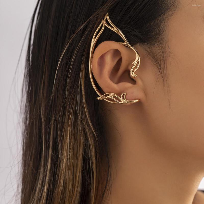 Backs Earrings 1PCS Cute Trendy Fairy Ear Cuff Earring Dark Elf Clip No Piercing For Women Gold Goth Halloween Earcuff Jewelry
Backs Earrings 1PCS Cute Trendy Fairy Ear Cuff Earring Dark Elf Clip No Piercing For Women Gold Goth Halloween Earcuff Jewelry