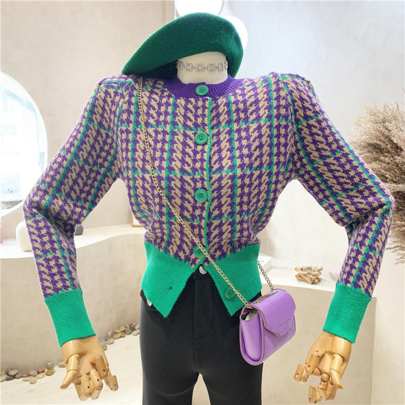 Women's Knits Single Breasted Knitted Cardigan Korean Fashion Basic Contrast Color Casual 2022 Female Women Long Sleeve Versatile Sweaters, Black
Women's Knits Single Breasted Knitted Cardigan Korean Fashion Basic Contrast Color Casual 2022 Female Women Long Sleeve Versatile Sweaters, Black