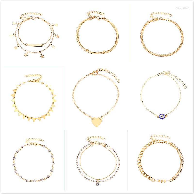 Anklets 1 Piece Sell Shine Anklet Elegant Jewelry Fashion Style Golden Zircon Crystal For Sexy Womens Girls Wholesale
Anklets 1 Piece Sell Shine Anklet Elegant Jewelry Fashion Style Golden Zircon Crystal For Sexy Womens Girls Wholesale