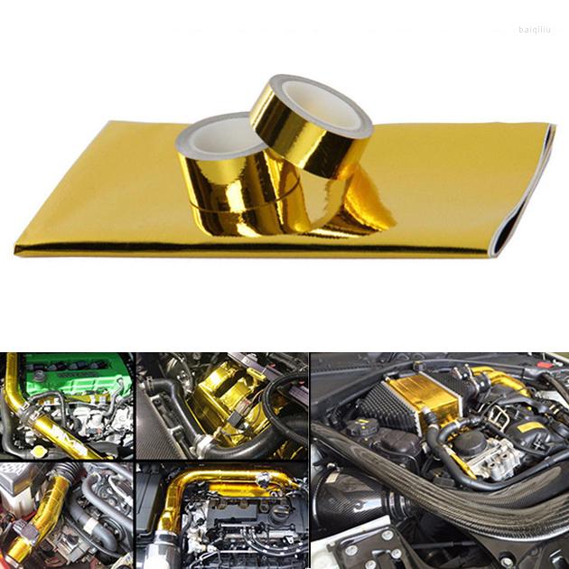 Interior Accessories Gold Heat Protection Film Self-adhesive Tape Turbo Engine Insulating Sheet
Interior Accessories Gold Heat Protection Film Self-adhesive Tape Turbo Engine Insulating Sheet